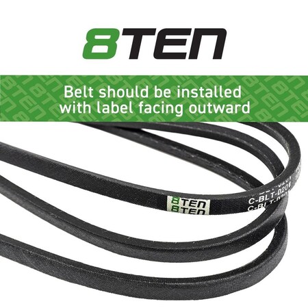 thumbnail image 2 of D&D PowerDrive Heavy Duty Aramid V-Belt – Replaces John Deere M84136 (4LK 1/2 X 101in OC) 2 of 4